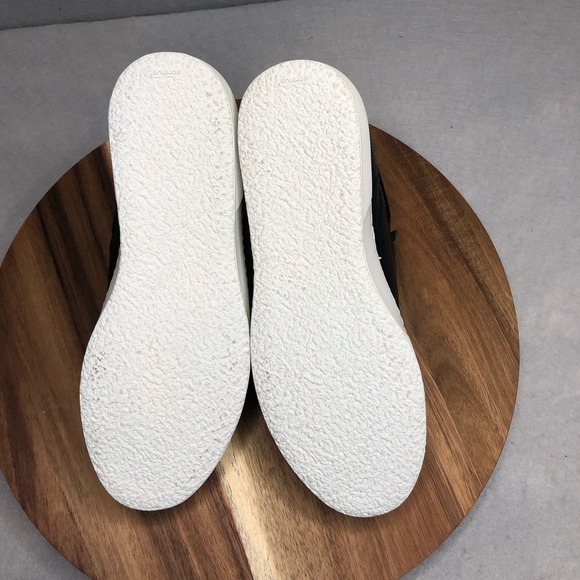 Ylati Footwear Made in Italy Nero Low Top Black Leather Slip On Sneaker Size 39 - Picture 7 of 7